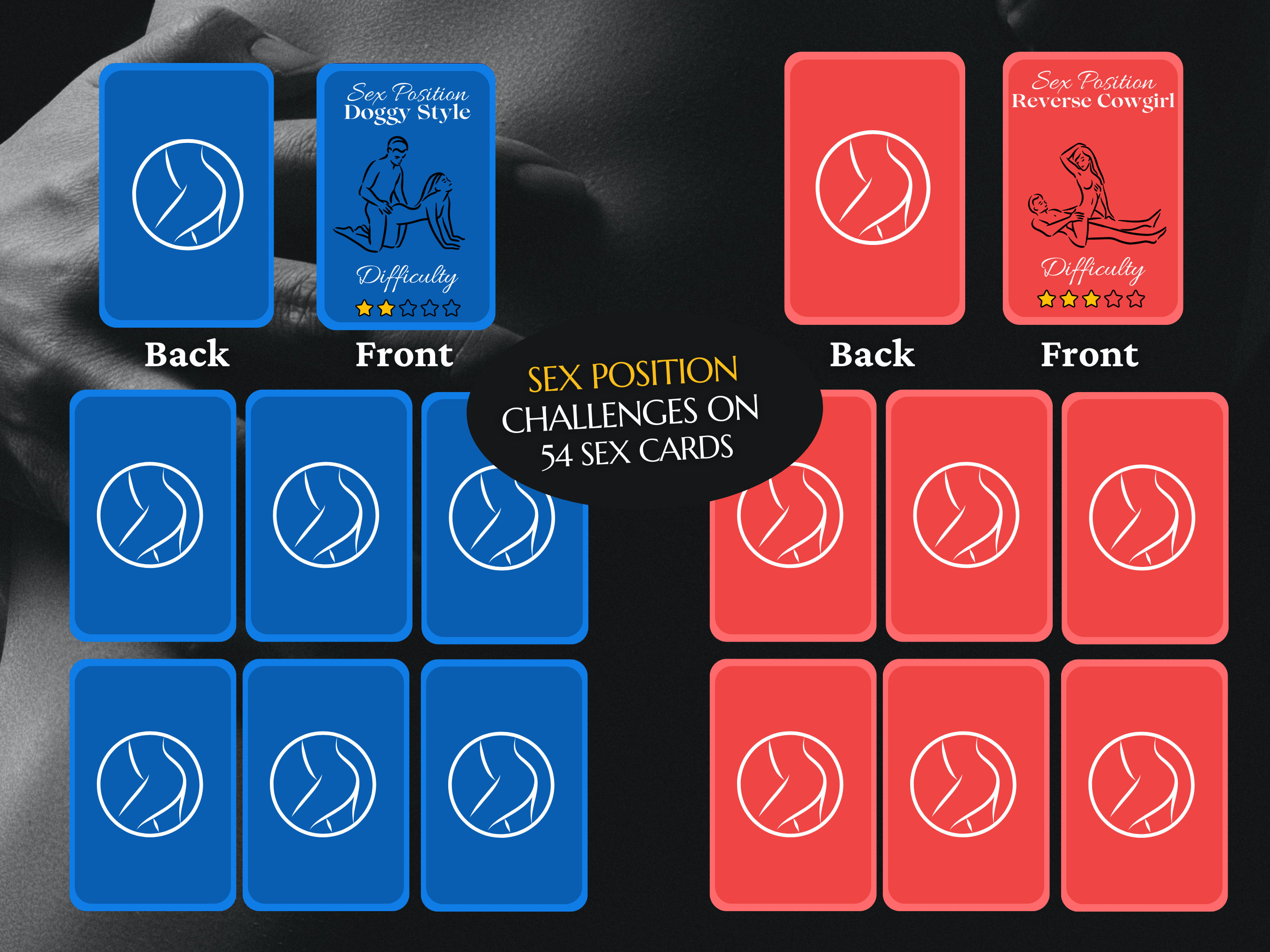 Sex Position Cards Game. Printable Sexy and Naughty Couples Etsy