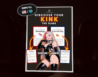 Discover Your Kink. Switch Couples Game with 76 Challenges. Kinky Cards Sex Game. Submissive Woman and BDSM Femdom Tasks Ideas. Naughty Gift