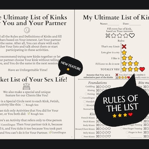 Ultimate Kink List With Fetishes and Over 200 Sex Activities to Try