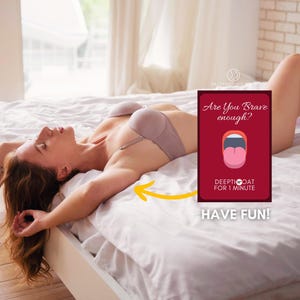 Extrem Brave BDSM Sexkarten. Ausdruckbares, ungezogenes Paar Spiel mit über 60 perversen Aktivitäten und Sexstellungen. Date Night Valentines Sex Geschenk Bild 7