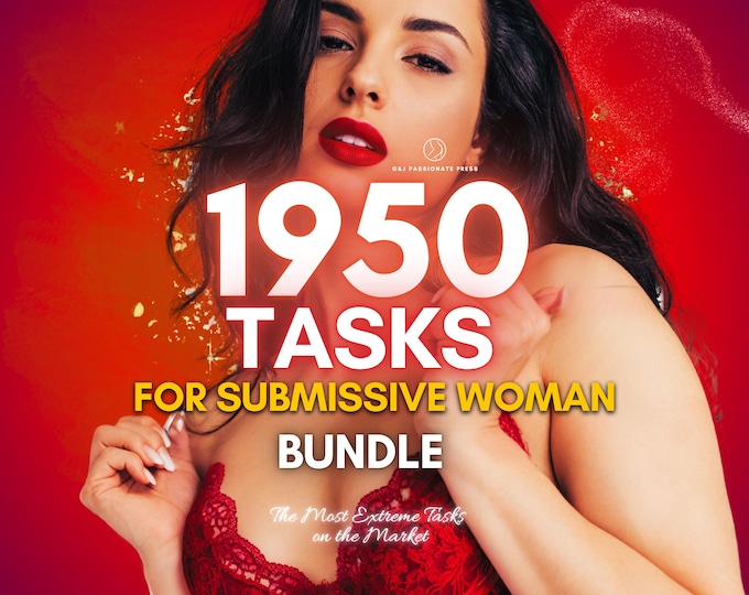 1950 Submissive Woman Tasks. Kinky BDSM Blowjob, Cum Slut, Humiliation & Punishment Sex Ideas. Deepthroat Challenges. Sexy Gift for Sub Wife