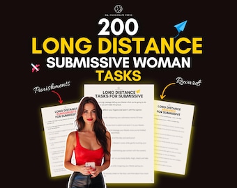 Submissive Woman Tasks for Long Distance Relationship. Humiliation, Punishment & Reward Tasks. Naughty Gift for Wife and Husband. BDSM Sex.