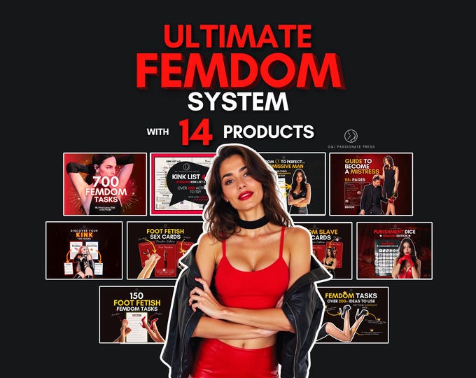 Femdom System - 14 Femdom Sex Games for Submissive Man and Mistress. Femdom Tasks, Cards, Foot Fetish Ideas, Humiliation & Public Tasks.