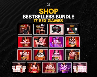 Bestsellers Bundle. Kinky 17 Sex Games. Submissive Woman Tasks, Femdom Tasks, Blowjob Ideas. Sexy Gift for Him & Her. Naughty Valentines