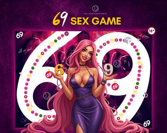 69 Sex Game - Kinky Board Game with Naughty Activities and Sex Positions. Sexy Switch Couples Cards. Anniversary Gift for Him and Her.