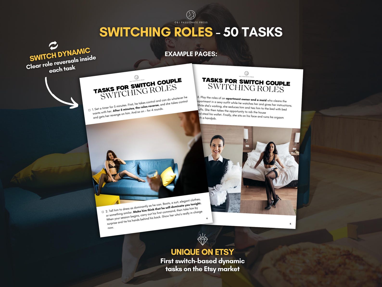250 Switch Couple Tasks Ideas. 100 Submissive Women & 100 Femdom Tasks ...