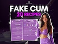 Fake Cum Recipies - 20 Semen Recipies for Cum Eating Ideas, Facials, Cum Fetish, Ejaculating Dildos, CEI. Great for Femdom, Cum Sluts. Jizz.