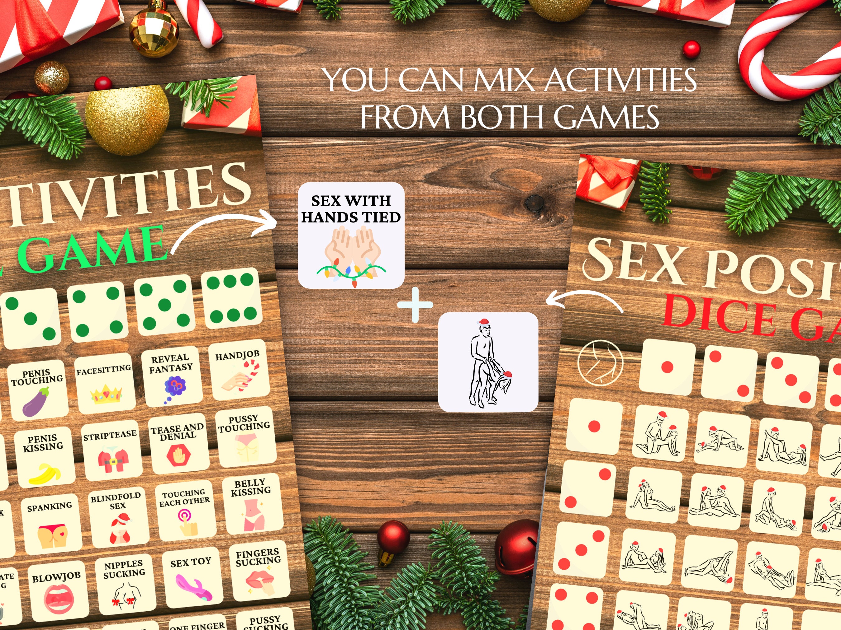 Christmas Sex Dice Game