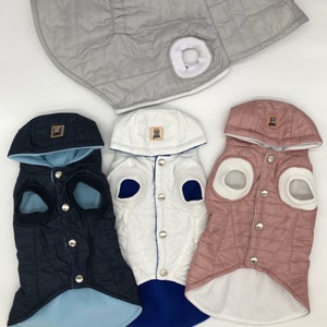 DOG PUFFER VEST small medium Vest Winter | Autumn| Dog Jacket  | lightweight warm