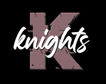 Knights Svg, Football Knights Svg, Knights Shirt Mascot, Cricut Svg Files, Digital Design, Knights Clipart, Svg, Eps, Png, Instant Download