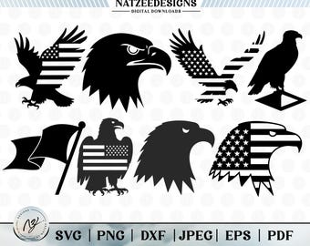 Aigle américain avec impression d'art numérique chapeau patriotique, art mural aigle USA Style vintage, décoration jour de l'indépendance, PNG 8 x 10 - France