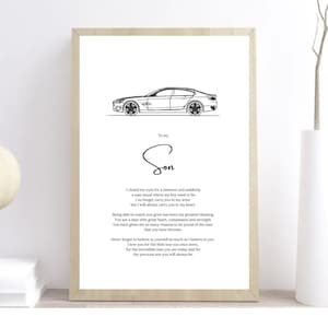 DIGITAL PRINT | Poem for Son, Gift for Son, Print for Son