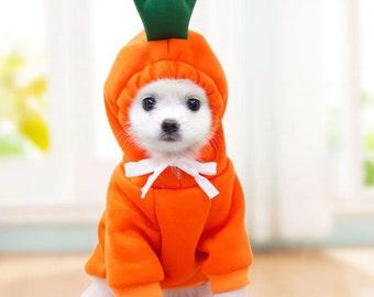Hund Katze Halloween-Kostüm für kleinen Hund Lustiger Pullover Hoodie für Frenchie Kleidung für Hundemodell Bestes Geschenk für Hund Mama Hund Papa Katzenliebhaber