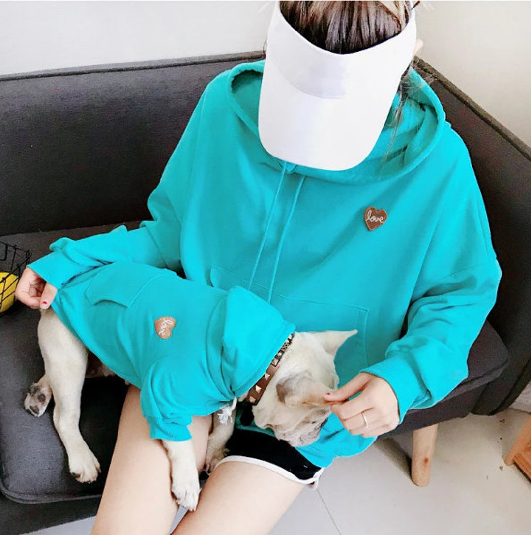 Best Gift for Dog Lovers Matching Hoodie Dog Sweater for Cute Doggie