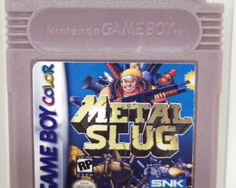 Rare Metal Slug inédit pour Nintendo Game Boy couleur comme terrifiant 911 9/11