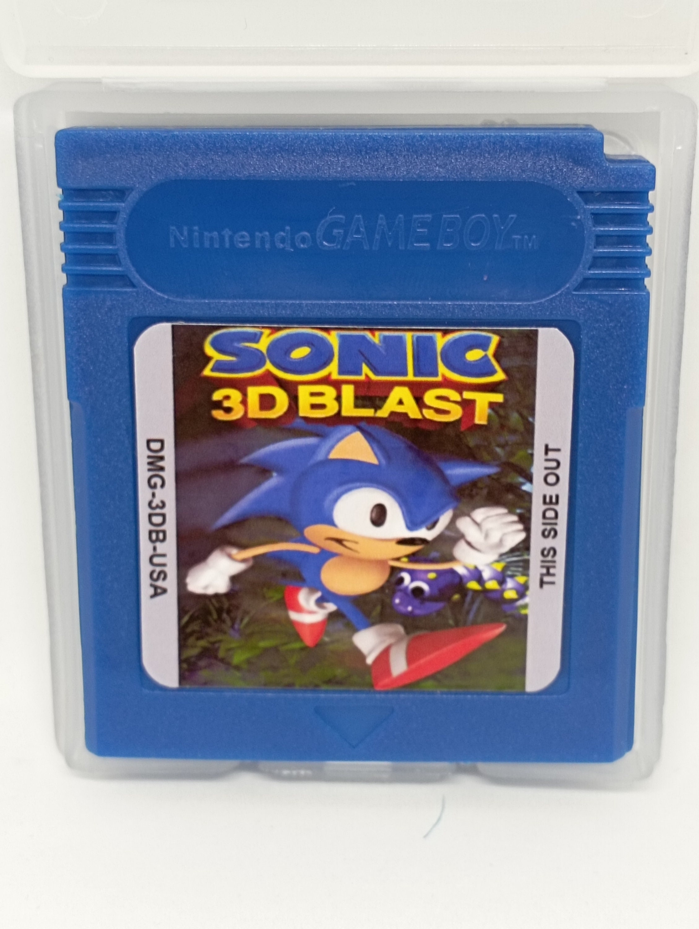 Custom Made of Unlicensed Game SONIC 6 for Gameboy / Game Boy 