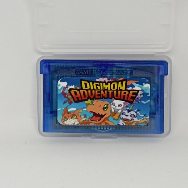 Custom made of Unlicensed game DIGIMON ADVENTURE for gameboy advance gba DS