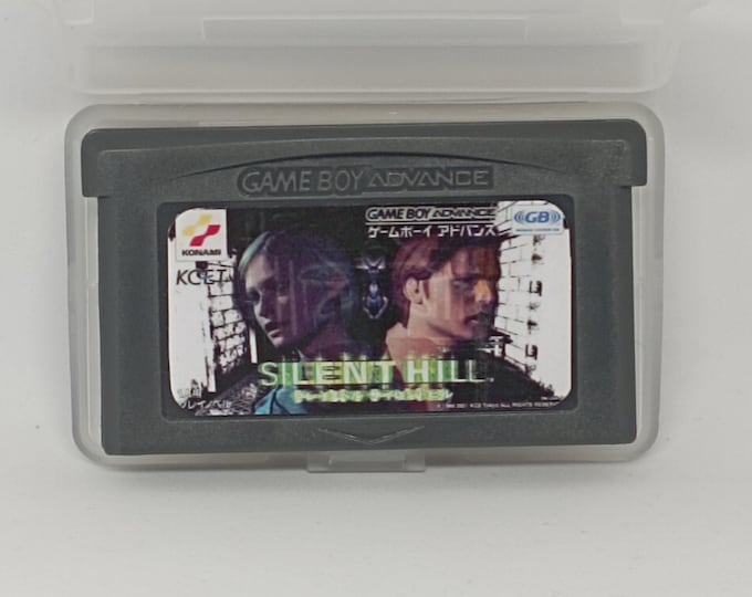 Custom made cartridge with Play Novel - Silent Hill (ENGLISH Fan Translation) for gameboy advance Gba DS