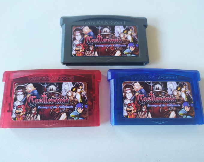 Custom Made Of Castlevania: Revenge Of The Findesiecle Deluxe+ (HoD HACK) GBA DS