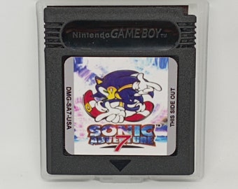Custom Made of Unlicensed Game SONIC 6 for Gameboy / Game Boy 