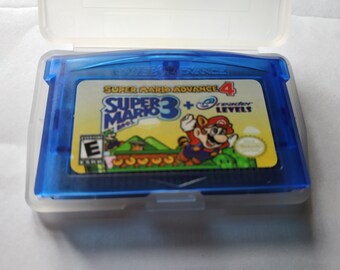 Custom Made of Super Mario Advance 4 Bros 3 BONUS 38 e-reader ecard Levels For Nintendo Gameboy Advance Gba Or Ds