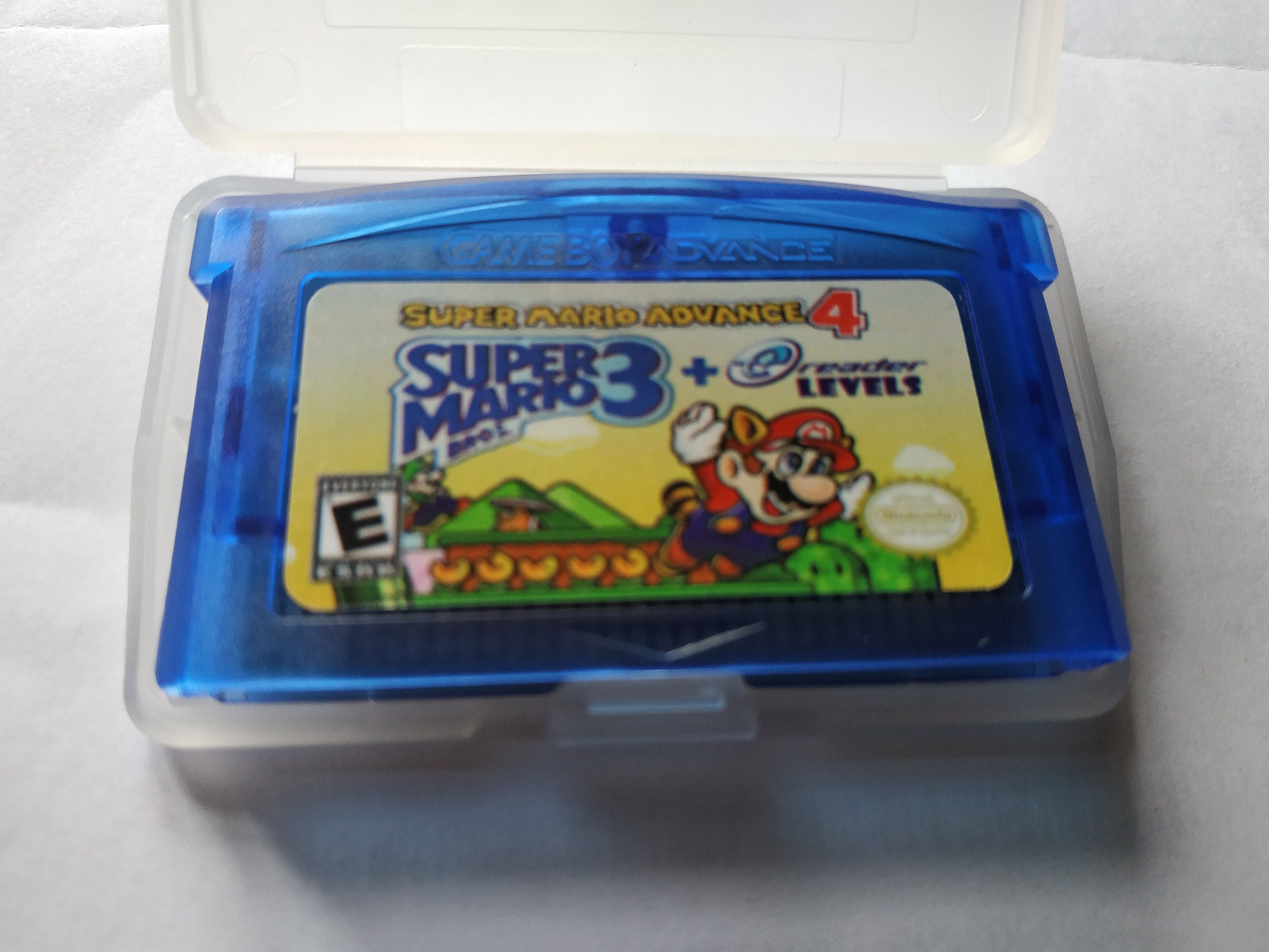 Custom Made of Super Mario Advance 4 Bros 3 BONUS 38 Ereader Etsy