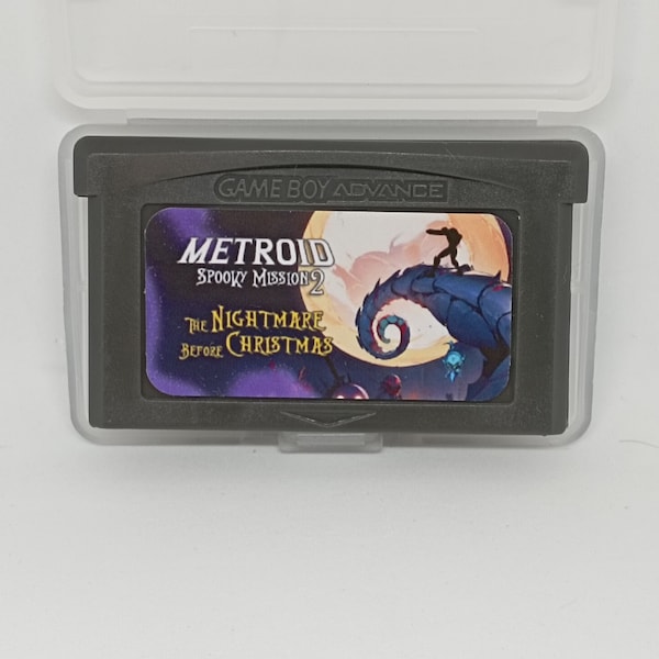 Custom made of Metroid Spooky Mission 2: The Nightmare Before Christmas (Hack) Last version 1.2a For Gba Ds