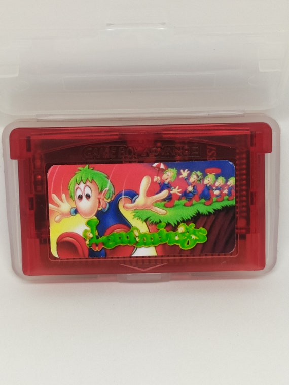 Rare Fan Game LEMMINGS for Nintendo Gameboy Advance Gameboy 