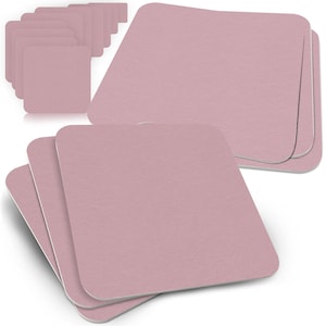 50x Funke & Brand Bierdeckel Rosa - DIY Basteln, Hochzeit Deko, Kreative Untersetzer, Partyzubehör