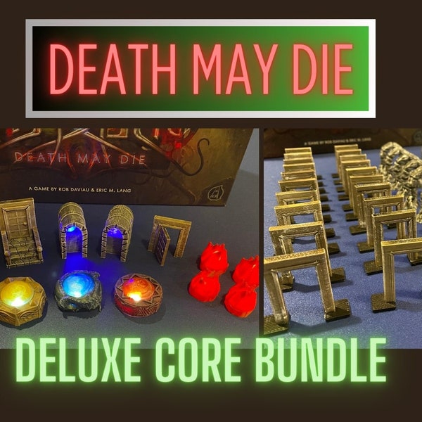 Cthulhu Death May Die Deluxe Core Upgrade Bundle - Grundset plus Türen und Bögen