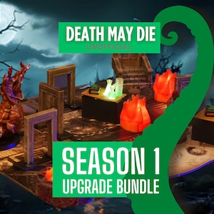 Cthulhu Death May Die Season 1 Upgrade Bundle, Deluxe Upgrades, Ultimate Enhancements for Death May Die Episodes, Gift for Gamer