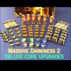 Massive Darkness 2 3D Upgrade Bundle, Deluxe models