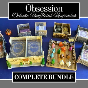 Obsession Deluxe Upgrade Bundle - Deluxe Unofficial 3D Upgrades for the Obsession Board Game