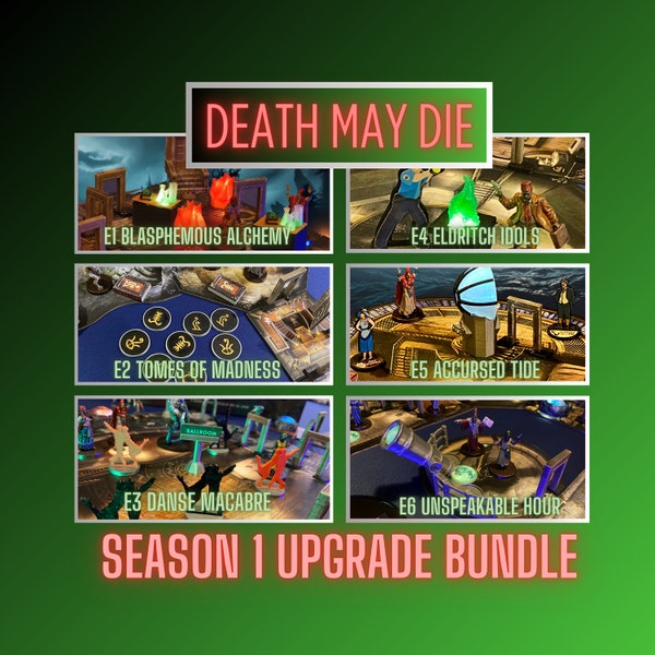 Cthulhu Death May Die Season 1 Upgrade Bundle