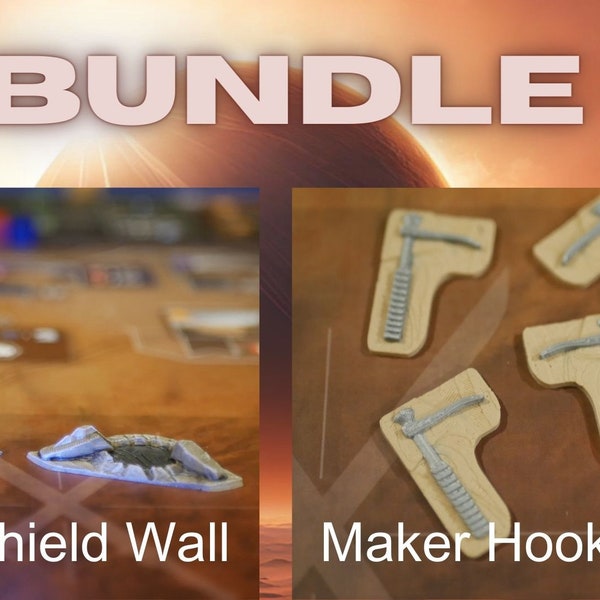 Dune Imperium Uprising Shield Wall and Maker Hook Upgrades