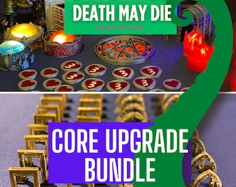 Cthulhu Death May Die Deluxe Core Upgrade Bundle - Core Set plus Doors and Arches