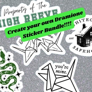 Create Your Own Dramione Sticker Bundle, Manacled stickers, Malfoy Lover, manacled fanfic, Ao3 Fanfic, Dramionetok, Dramione Sticker,