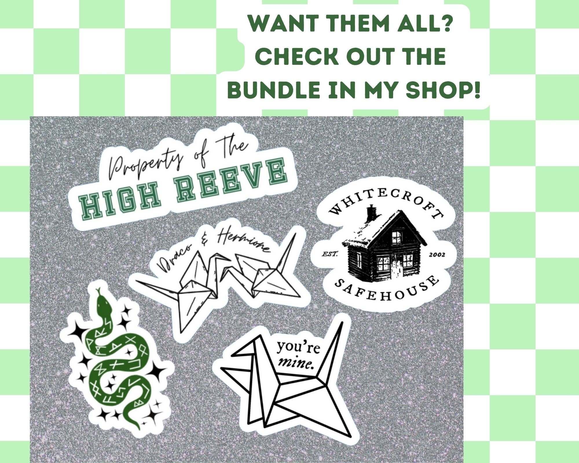 Fanfic Stickers Manacled Sticker, Dramione Fanfic, Malfoy Lover, Manacled Fanfic, Ao3 ...