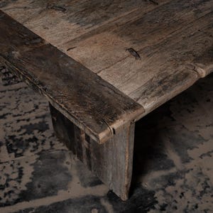 Reclaimed Wood Dining Table: Rustic Farmhouse Kitchen Table - Etsy