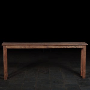 Old Reclaimed Rustic Wooden Console Table Farmhouse Console Table Antique Style Finish Vintage ...