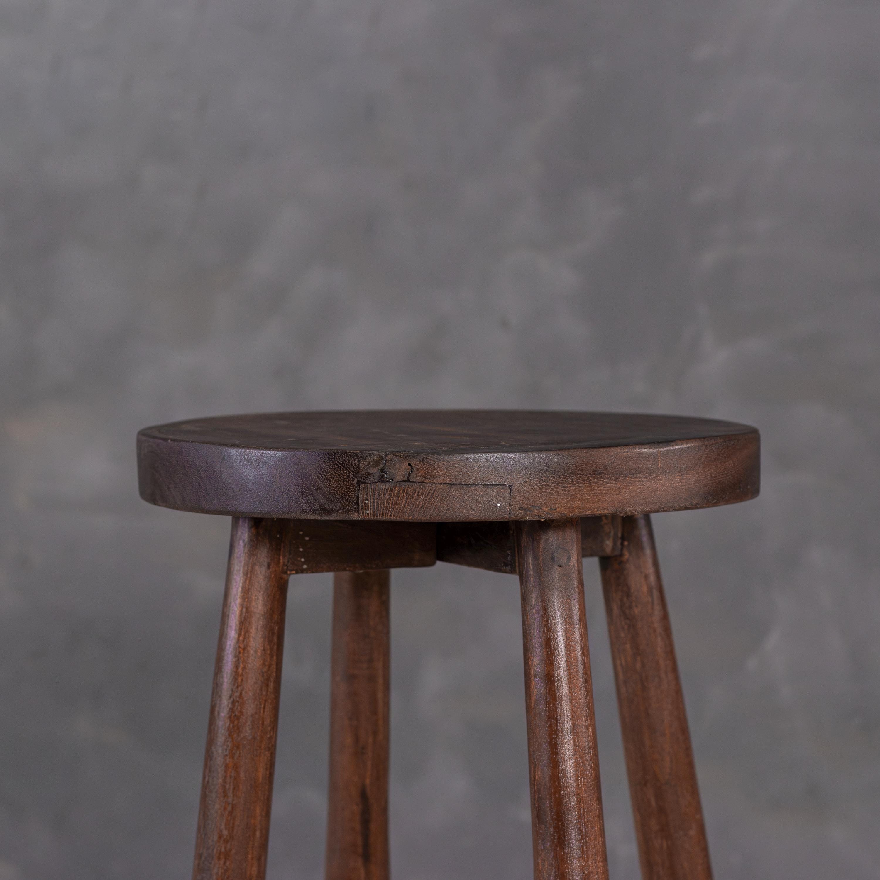 Homade Rustic Bar Stools Handmade Reclaimed Wood Bar Stool – Rustic Farmhouse Decor - Etsy