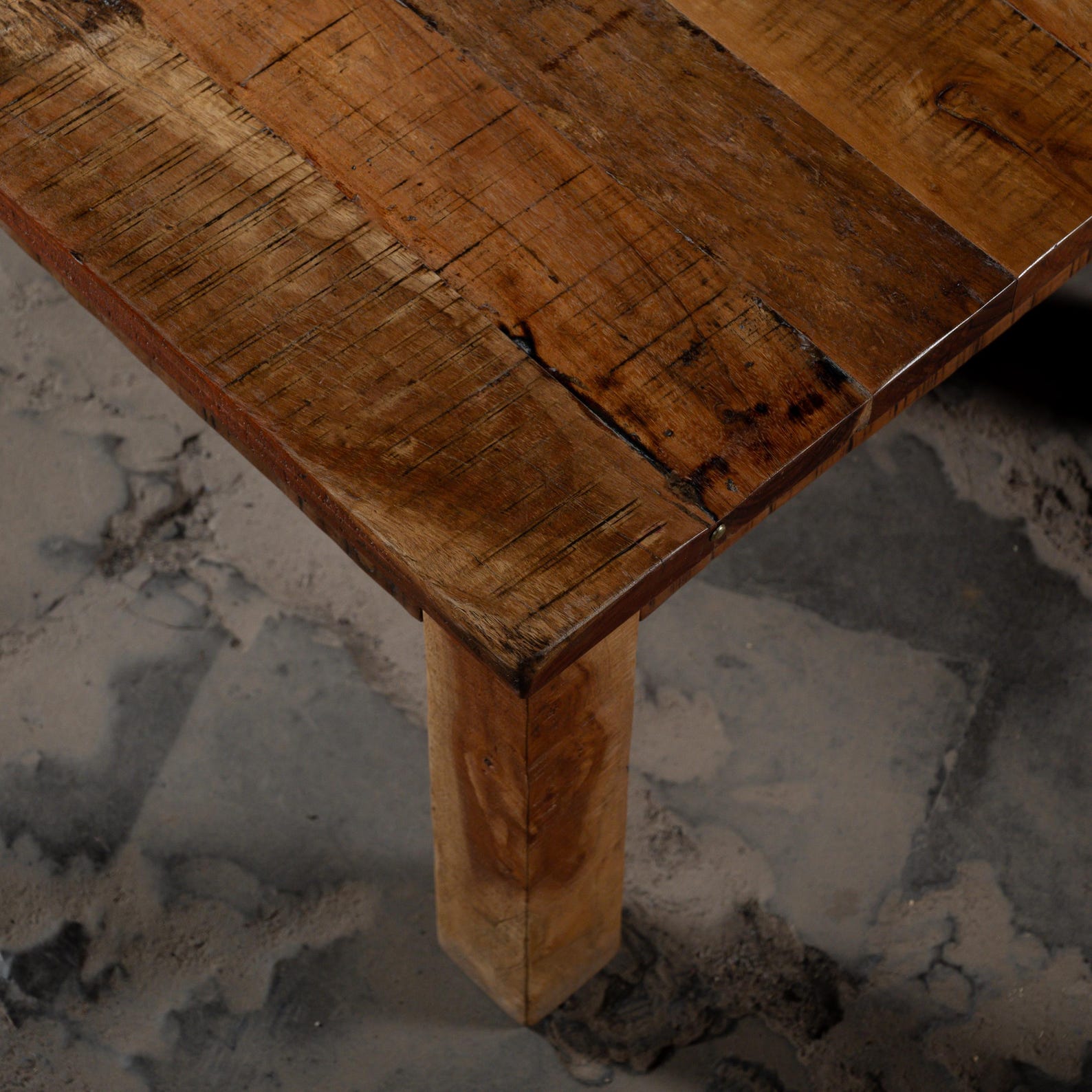 Reclaimed Wood Coffee Table: Rustic Farmhouse Center Table - Etsy