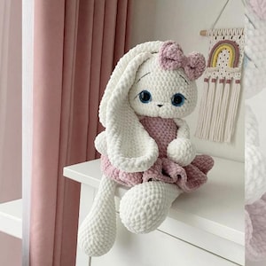 Amigurumi Bunny Pattern PDF | Crochet Bunny Doll | Patrón Amigurumi en Español e Inglés