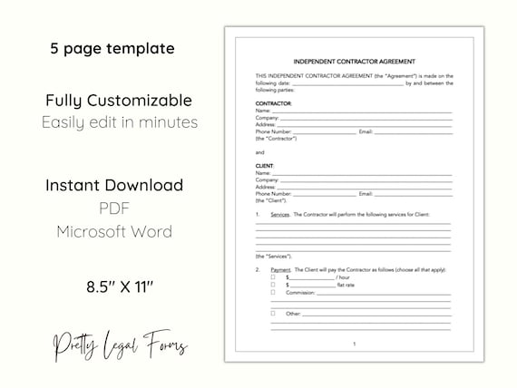 Employment Contract Template California thumbnail