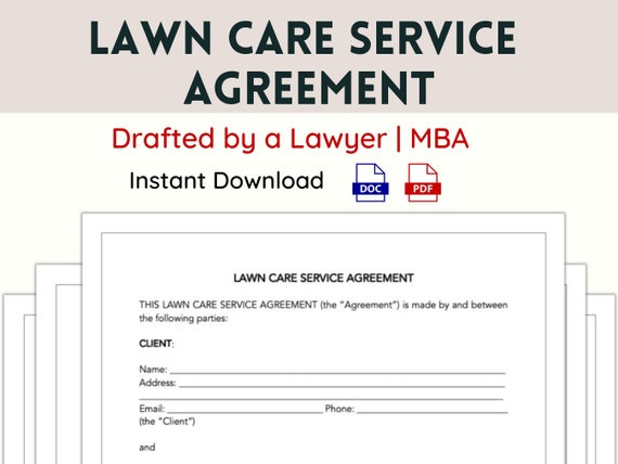 Lawn contracts 2024