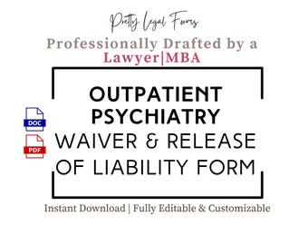 Ambulante Psychiatrie Haftungsverzicht und Haftungsfreistellung für psychiatrische Heilfürsorge
