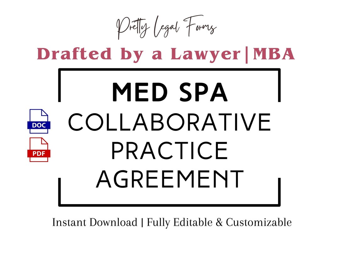 Med Spa Collaborative Practice Agreement Nurse Practitioner ...