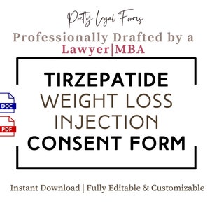 tirzepatide consent form for weight loss free Tirzepatide Consent tirzepatide consent form for weight loss free Tirzepatide Consent