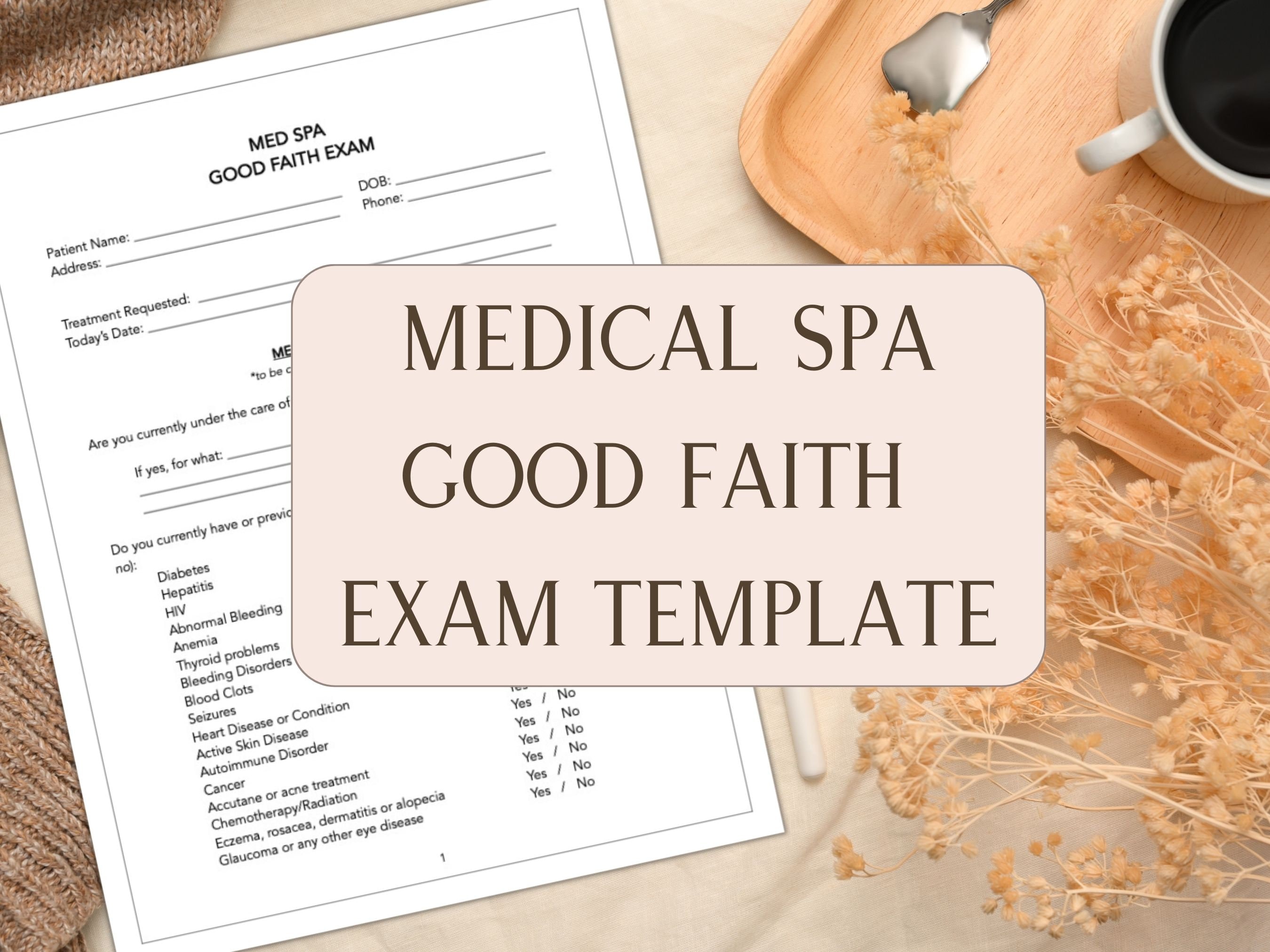 Medical Spa Good Faith Exam, Med Spa Good Faith Medical Exam