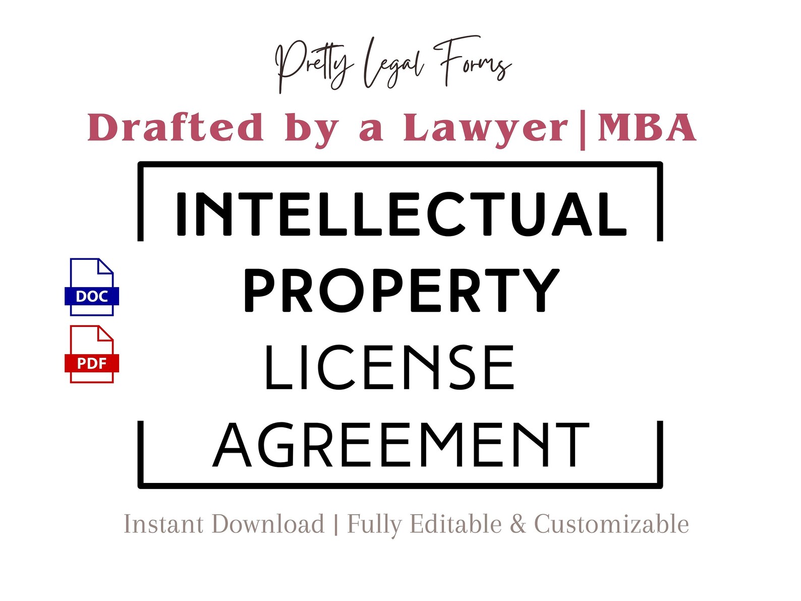 Intellectual Property License Agreement, IP Licensing Contract Template ...